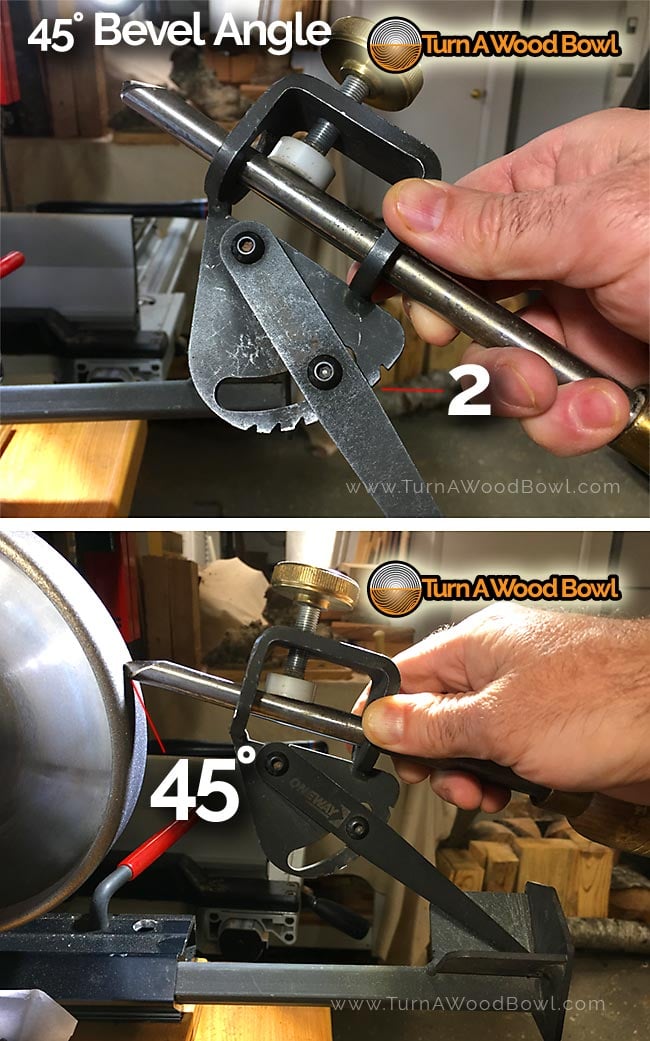 Wolverine VariGrind Jig Illustrated Guide Bowl Gouge Sharpening Turn A Wood Bowl